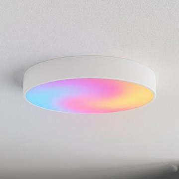 Brilagi - LED RGBW hämardatav laelamp CLARE 4xE27/9W/230V 2700-6500K läbimõõt 50 cm Wi-Fi valge
