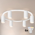 BRILAGI - LED RGBW hämardatav laelamp SELE 6xGU10/6,5W/230V 2700-6500K valge + kaugjuhtimispult