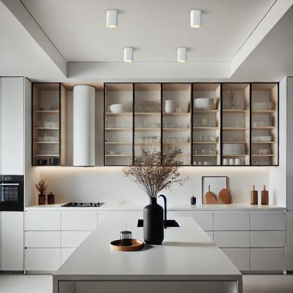 Brilagi - LED RGBW hämardatav punktvalgusti TRINE 1xGU10/4,8W/230V 3000K valge/kuldne + kaugjuhtimispult