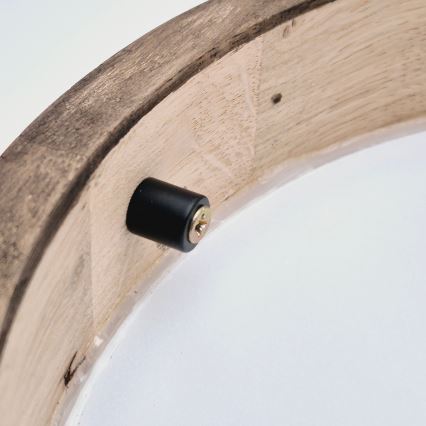 Brilagi - LED RGBW hämardatav laelamp CARVALHO SLIM 1xE27/15W/230V 2700-6500K Wi-Fi tamm läbimõõt 27 cm