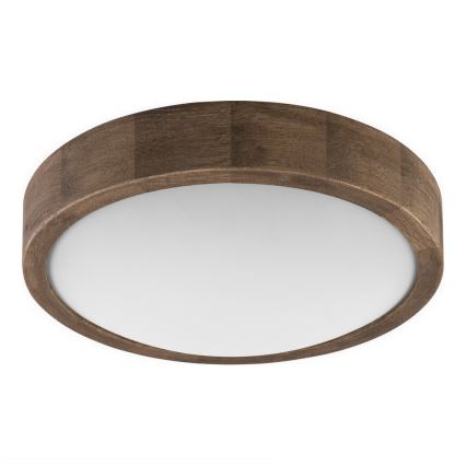 Brilagi - LED RGBW hämardatav laelamp CARVALHO SLIM 1xE27/9W/230V 2700-6500K Wi-Fi tamm läbimõõt 27 cm