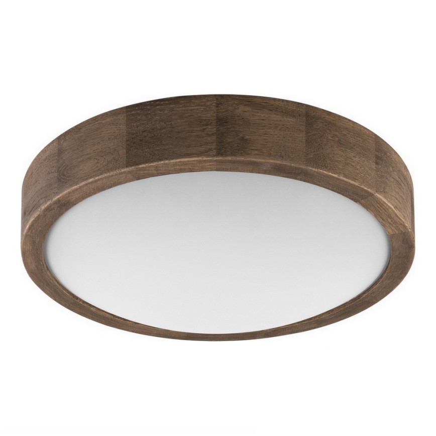 Brilagi - LED RGBW hämardatav laelamp CARVALHO SLIM 1xE27/9W/230V 2700-6500K Wi-Fi tamm läbimõõt 27 cm