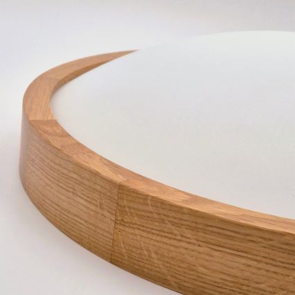 Brilagi - LED RGBW hämardatav laelamp CARVALHO SLIM 3xE27/15W/230V 2700-6500K Wi-Fi tamm läbimõõt 47 cm