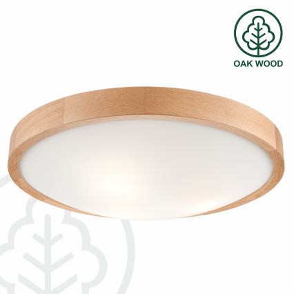 Brilagi - LED RGBW hämardatav laelamp CARVALHO SLIM 3xE27/9W/230V 2700-6500K Wi-Fi tamm läbimõõt 47 cm