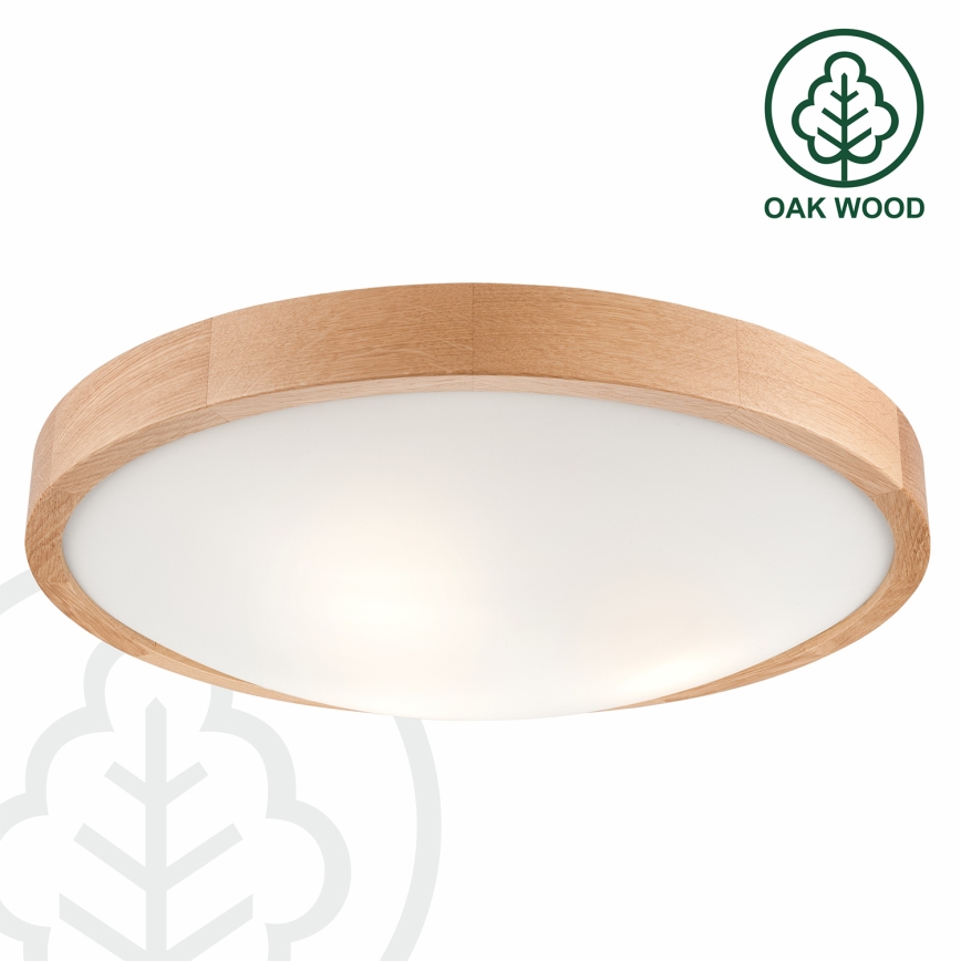 Brilagi - LED RGBW hämardatav laelamp CARVALHO SLIM 3xE27/9W/230V 2700-6500K Wi-Fi tamm läbimõõt 47 cm
