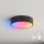 Brilagi - LED RGBW hämardatav laevalgusti CLARE 2xE27/9W/230V 2700-6500K, läbimõõt 30 cm, Wi‑Fi, must