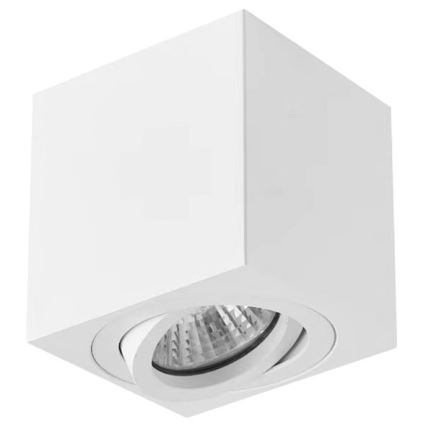 Brilagi - LED RGBW hämardatav laespott MIA 1xGU10/4,8W/230V 3000K 84x80 mm valge + kaugjuhtimispult