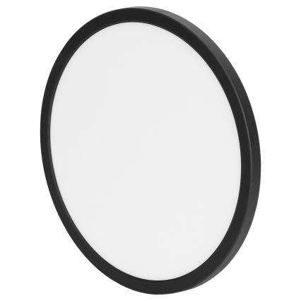 Brilagi - LED RGBW hämardatav laelamp VIBE LED/24W/230V 3000-6500K läbimõõt 29 cm must + kaugjuhtimispult