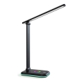 Brilagi - LED RGBW hämardatav laualamp MODO LED/7W/5V 3000/4000/6500K must