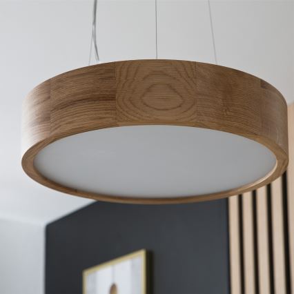 Brilagi - hämardatav LED RGBW rippvalgusti kaabliga CARVALHO 2xE27/9W/230V 2700-6500K Wi-Fi tamm läbimõõt 37 cm