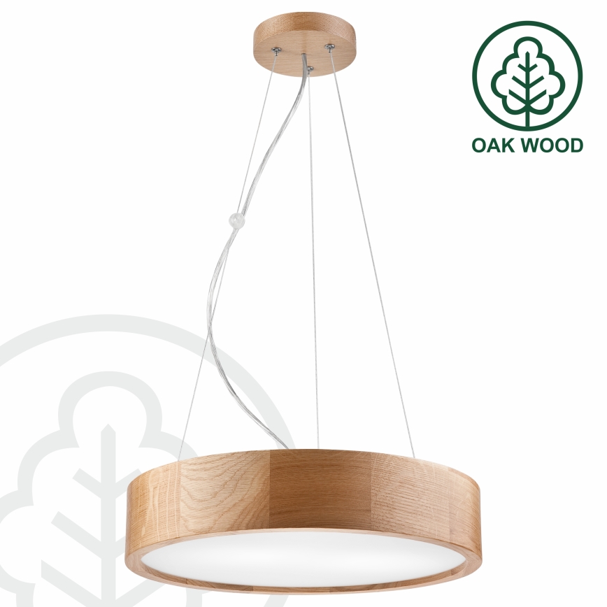 Brilagi - hämardatav LED RGBW rippvalgusti kaabliga CARVALHO 2xE27/9W/230V 2700-6500K Wi-Fi tamm läbimõõt 37 cm