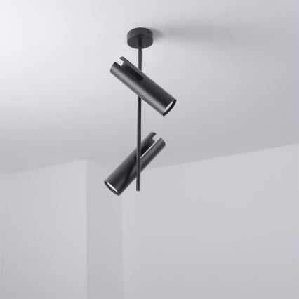 BRILAGI - LED RGBW hämardatav varrega lühter BRANCH 2xGU10/6,5W/230V 2700-6500K must