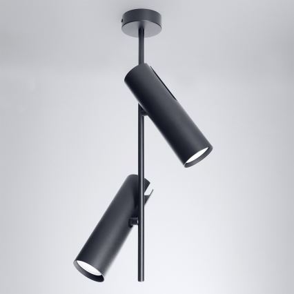 BRILAGI - LED RGBW hämardatav varrega lühter BRANCH 2xGU10/6,5W/230V 2700-6500K must