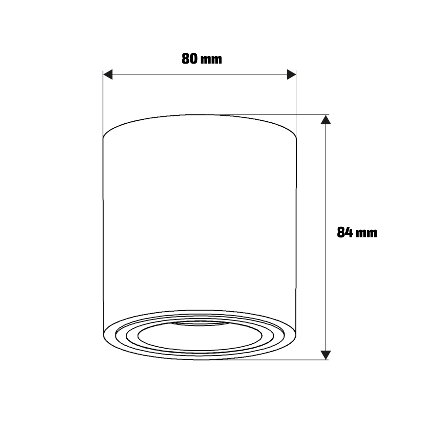 Brilagi - LED RGBW hämardatav kohtvalgusti MIA 1xGU10/4,8W/230V 3000K 84x80 mm beež + kaugjuhtimispult