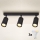 Brilagi - LED RGBW hämardatav punktvalgusti SELE 3xGU10/4,8W/230V 3000K must + kaugjuhtimispult
