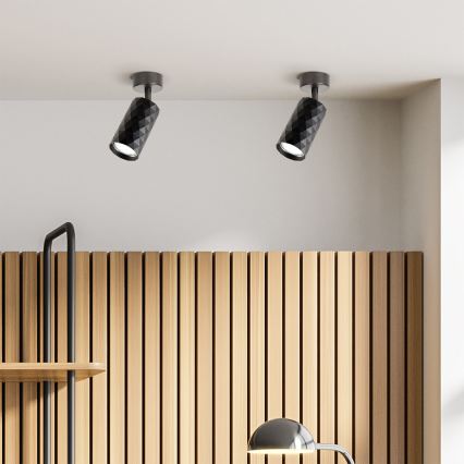 Brilagi - LED RGBW hämardatav suunavalgusti SELE DIAMANT 1xGU10/6W/230V 3000K Wi-Fi must