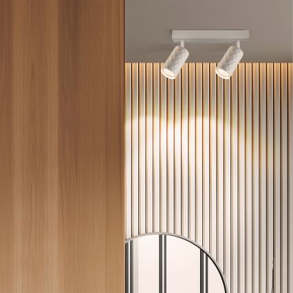 Brilagi - LED RGBW hämardatav suunavalgusti SELE DIAMANT 2xGU10/4,8W/230V 3000K valge + kaugjuhtimispult