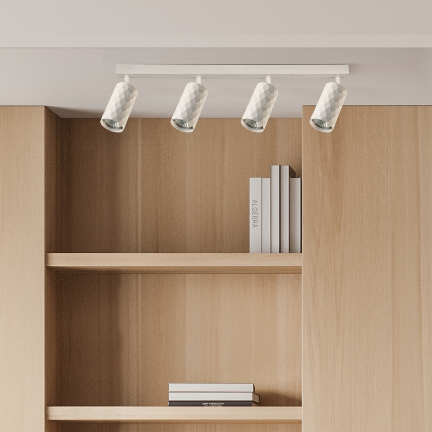 Brilagi - LED RGBW hämardatav punktvalgusti SELE DIAMANT 4xGU10/4,8W/230V 3000K valge + kaugjuhtimispult