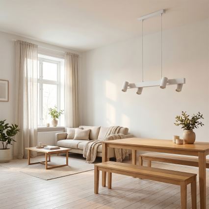 BRILAGI - LED RGBW hämardatav ripplühter riputuskaabliga SELE 4xGU10/6,5W/230V 2700-6500K valge