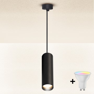 Brilagi - LED RGBW hämardatav rippvalgusti kaablile SELE 1xGU10/4,8W/230V 3000K must