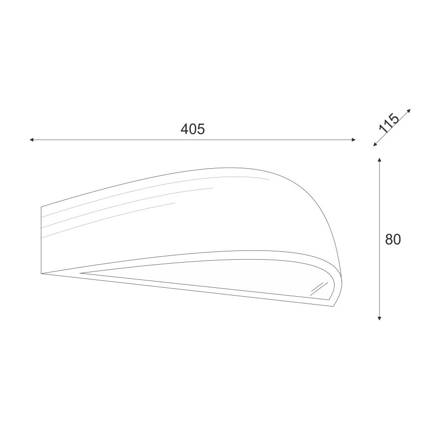 Brilagi - LED RGBW hämardatav seinavalgusti CARVALHO 1xE27/15W/230V 2700-6500K Wi-Fi tamm