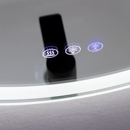 Brilagi - LED RGBW vannitoa soojendusega peegel AVA PRO LED/18W/230V Ø 60 cm IP44 CRI 90 hämardatav + CCT