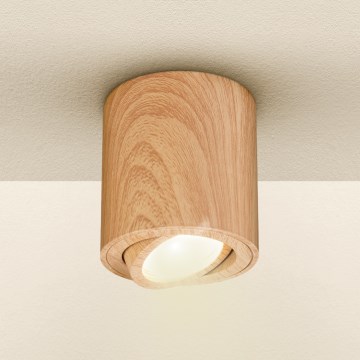 Brilagi - LED RGBW hämardatav spottvalgusti MIA 1xGU10/30W/230V 2700-6500K Wi-Fi 84x80 mm pruun