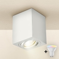 Brilagi - LED RGBW hämardatav spottvalgusti MIA 1xGU10/30W/230V 3000K Wi-Fi 100x80 mm valge