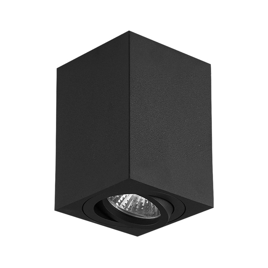 Brilagi - LED RGBW Hämardatav suunavalgusti MIA 1xGU10/4,8W/230V 3000K 100x80 mm must + kaugjuhtimispult