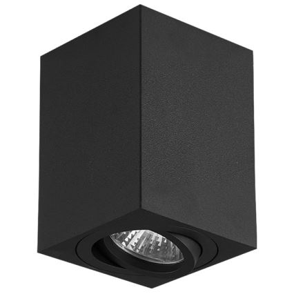 Brilagi - LED RGBW Hämardatav suunavalgusti MIA 1xGU10/6W/230V 3000K 100x80 mm must + kaugjuhtimispult