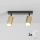 Brilagi - LED RGBW hämardatav spottvalgusti SELE GOLDEN 2xGU10/4,8W/230V 3000K must/kuldne + kaugjuhtimispult