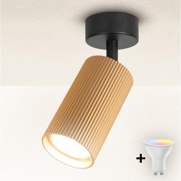 Brilagi - LED RGBW hämardatav spottvalgusti SELE MODERN 1xGU10/4,8W/230V 3000K kuldne + kaugjuhtimispult