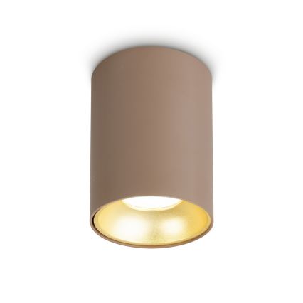 Brilagi - LED RGBW hämardatav punktvalgusti TRINE 1xGU10/4,8W/230V 3000K beež/kuldne + kaugjuhtimispult