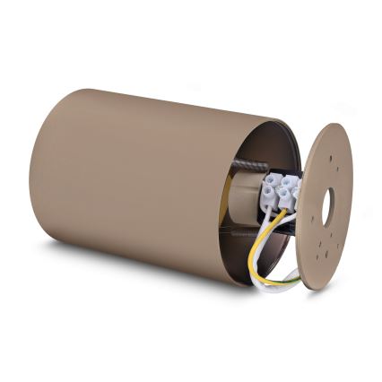 Brilagi - LED RGBW hämardatav punktvalgusti TRINE 1xGU10/6W/230V 3000K beež/kuldne + kaugjuhtimispult