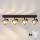 Brilagi - LED RGBW hämardatav suunavalgusti NUGGET 4xGU10/4,8W/230V 3000K must/kuldne + kaugjuhtimispult
