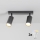 Brilagi - LED RGBW hämardatav suunavalgusti SELE 2xGU10/4,8W/230V 3000K must/kuldne + kaugjuhtimispult