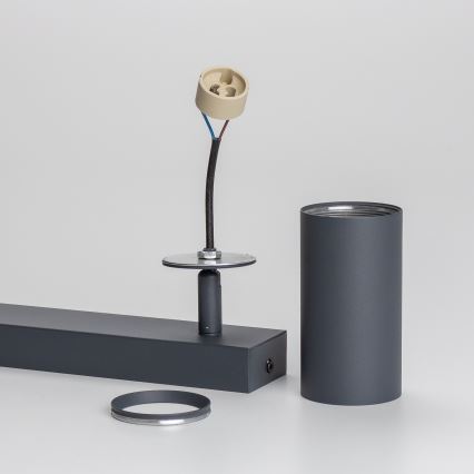 Brilagi - LED RGBW hämardatav punktvalgusti SELE 2xGU10/6W/230V 3000K antratsiit + kaugjuhtimispult