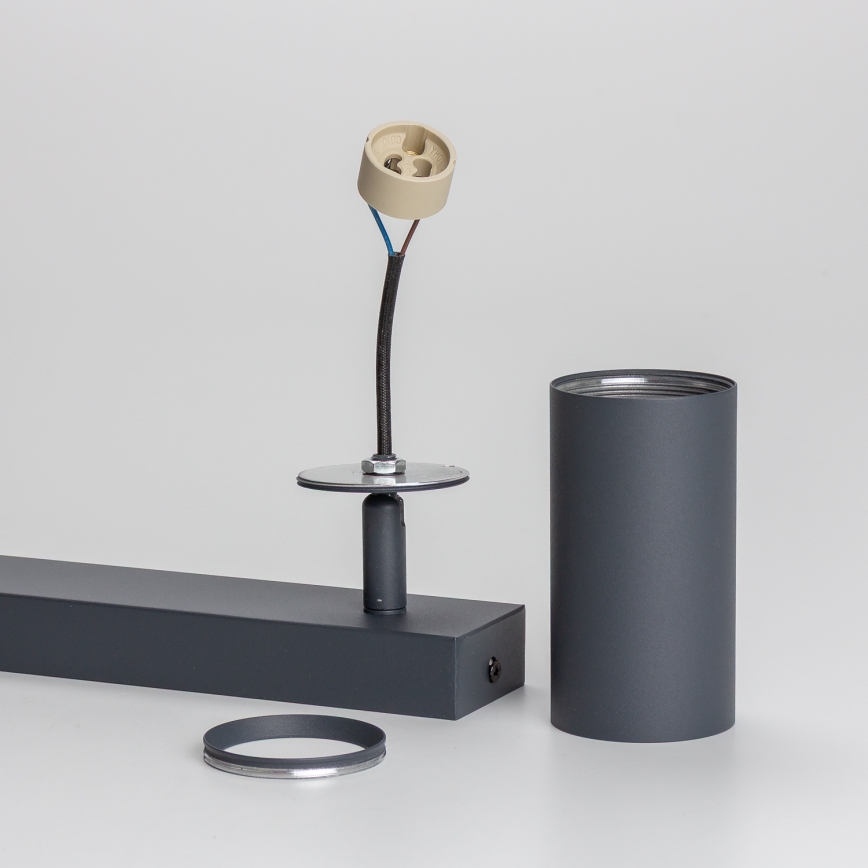 Brilagi - LED RGBW hämardatav punktvalgusti SELE 2xGU10/6W/230V 3000K antratsiit + kaugjuhtimispult