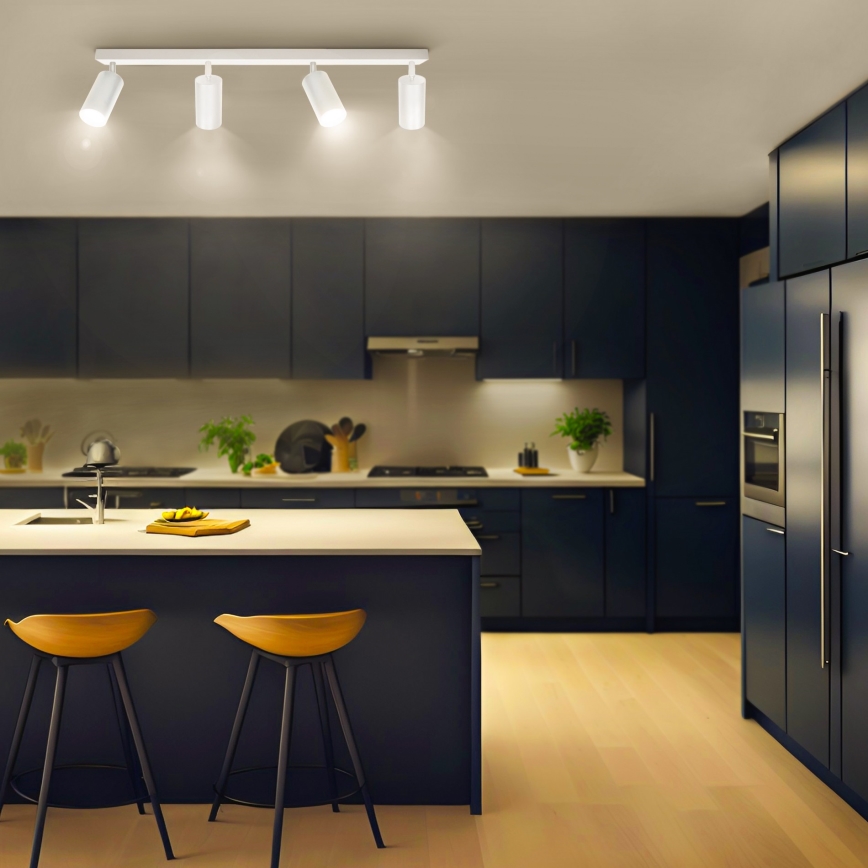 Brilagi - LED RGBW hämardatav spottvalgusti SELE 4xGU10/6W/230V 3000K valge + kaugjuhtimispult