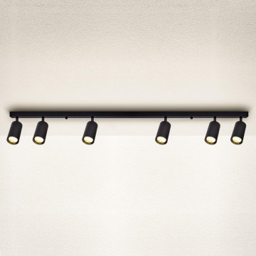 Brilagi - LED RGBW hämardatav suunavalgusti SELE 6xGU10/6,5W/230V 2700-6500K must