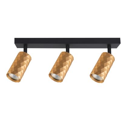 Brilagi - LED RGBW hämardatav suunavalgusti SELE DIAMANT 3xGU10/6,5W/230V 2700-6500K Wi-Fi kuldne