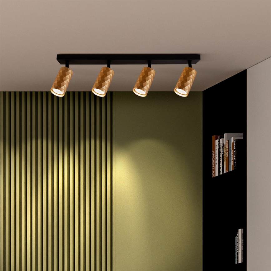 Brilagi - LED RGBW hämardatav punktvalgusti SELE DIAMANT 4xGU10/6,5W/230V 2700-6500K Wi-Fi kuldne