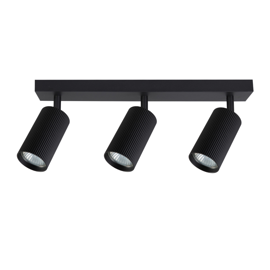 Brilagi - LED RGBW hämardatav punktvalgusti SELE MODERN 3xGU10/4,8W/230V 3000K must + kaugjuhtimispult