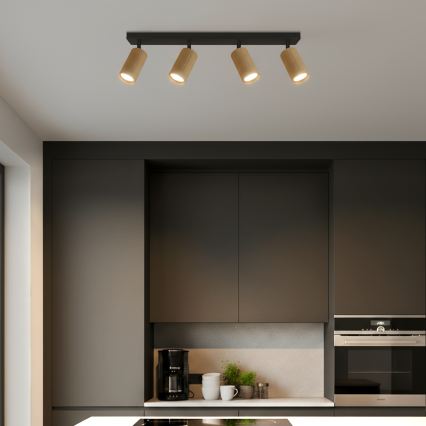 Brilagi - LED RGBW hämardatav suunavalgusti SELE MODERN 4xGU10/6W/230V 3000K kuldne + kaugjuhtimispult