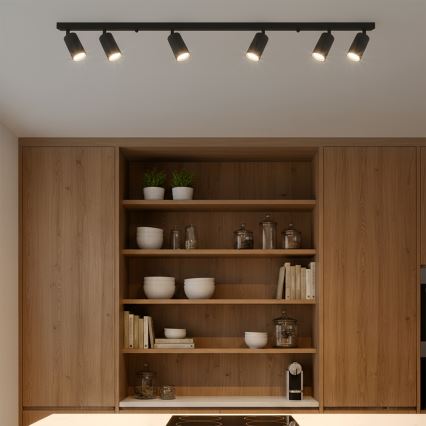 Brilagi - LED RGBW hämardatav punktvalgusti SELE MODERN 6xGU10/6,5W/230V 2700-6500K Wi-Fi must