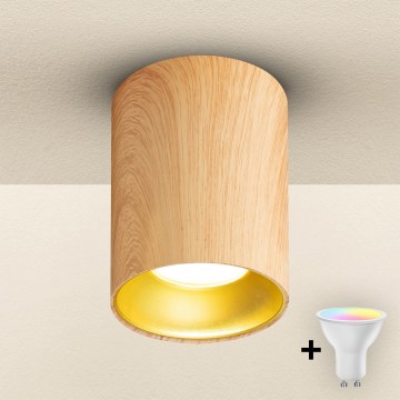 Brilagi - LED RGBW hämardatav suunavalgusti TRINE 1xGU10/30W/230V 2700-6500K Wi-Fi tamme dekor