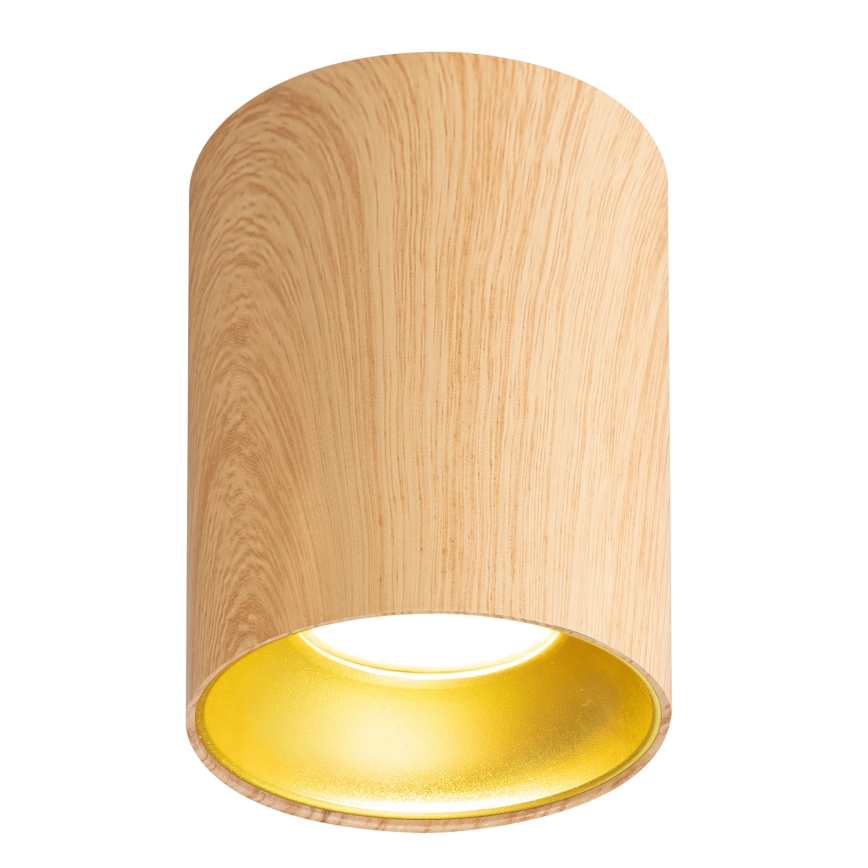 Brilagi - LED RGBW hämardatav TRINE suunavalgusti 1xGU10/4,8W/230V 3000K tammeviimistlus + kaugjuhtimispult