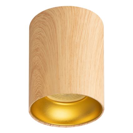 Brilagi - LED RGBW hämardatav TRINE suunavalgusti 1xGU10/4,8W/230V 3000K tammeviimistlus + kaugjuhtimispult