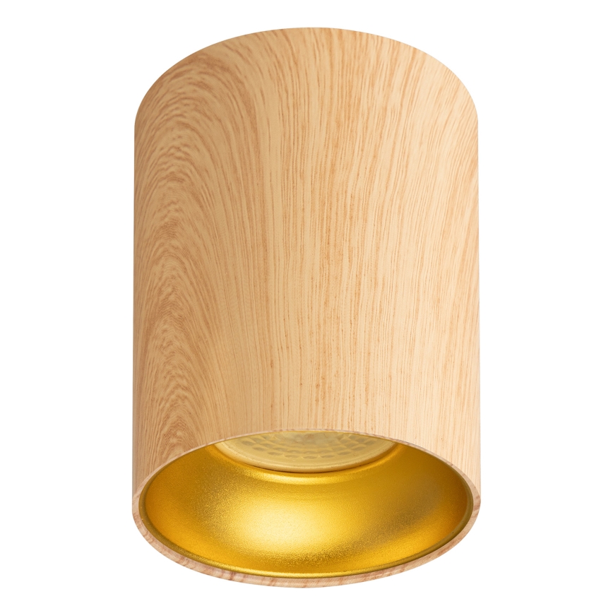 Brilagi - LED RGBW hämardatav TRINE suunavalgusti 1xGU10/4,8W/230V 3000K tammeviimistlus + kaugjuhtimispult