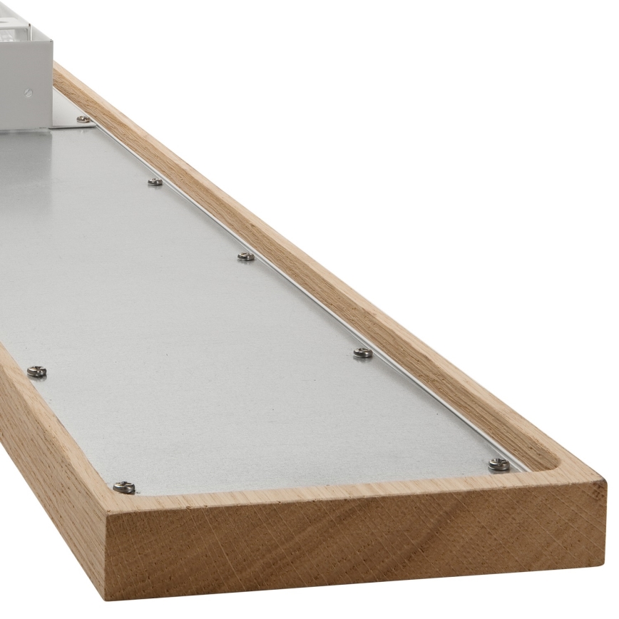 Brilagi - LED RGBW Hämardatav valguspaneel WOODY FRAME LED/34W/230V 11,5x123 cm 2700-6500K tamm + kaugjuhtimispult